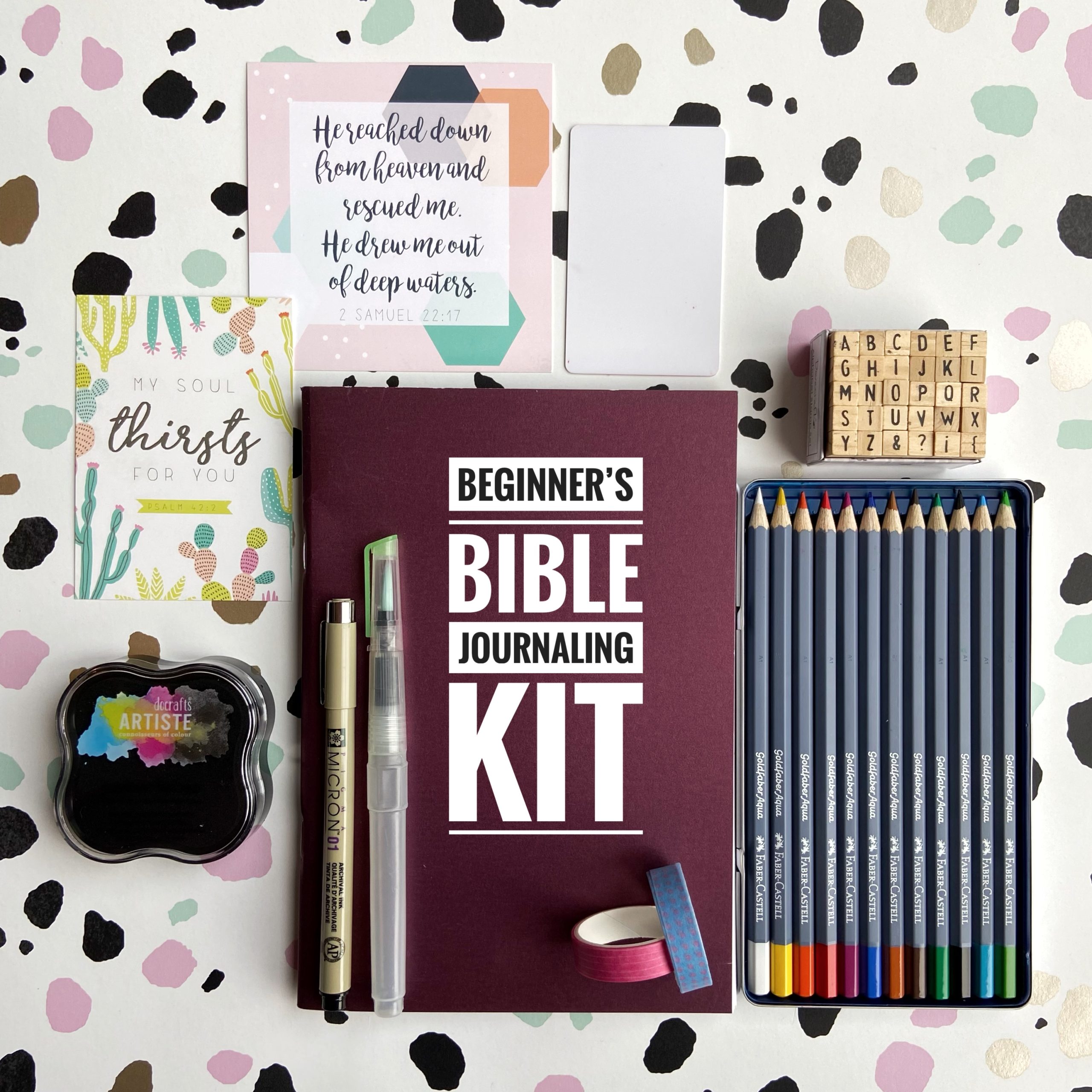 Beginners Bible journaling Kit - Expressions Academy
